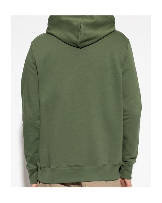 Paul Smith Green Ps Paul Smith Zebra Logo Hoodie for men