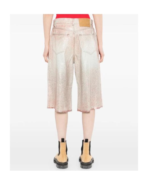 Haikure White New Becky Shorts