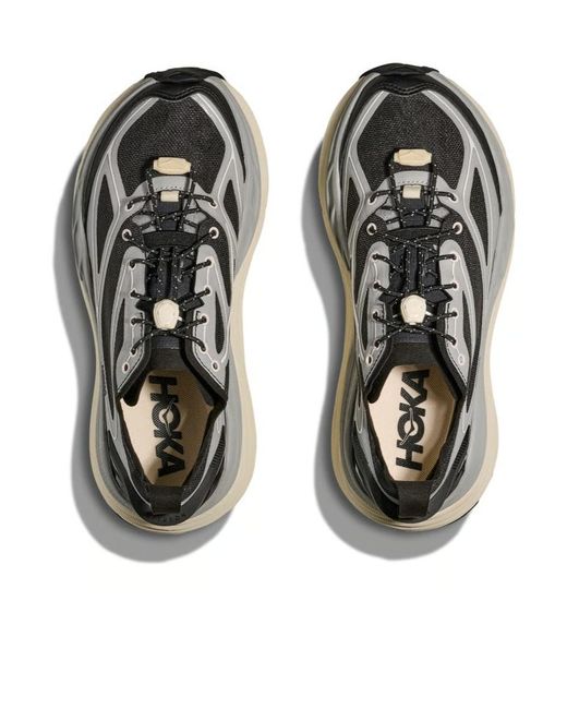 Hoka One One Black Lace-Up Sneakers for men