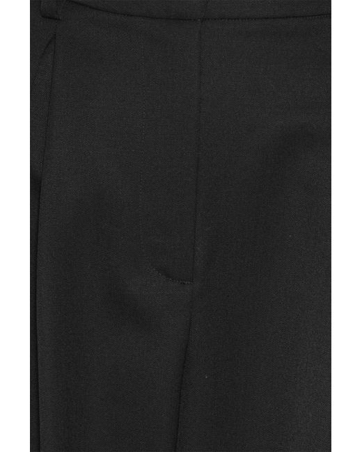 ROTATE BIRGER CHRISTENSEN Black Pleated Tailored Trousers