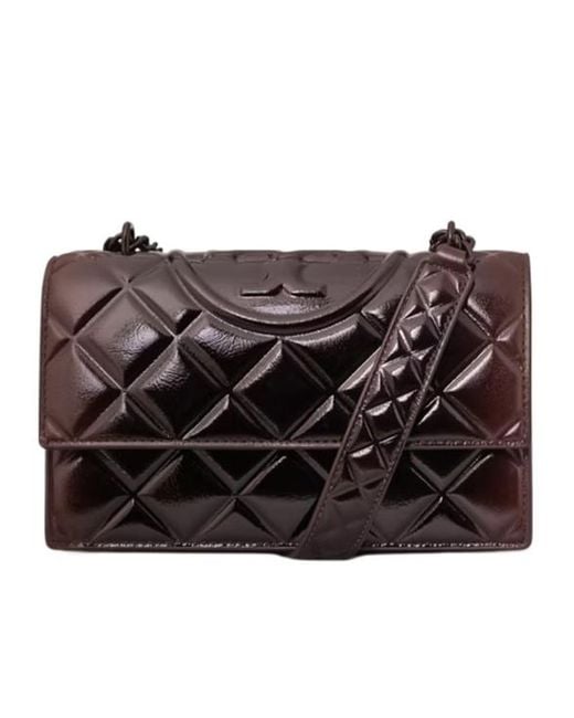 Tory Burch Black Fleming Small Convertible Shoulder Bag