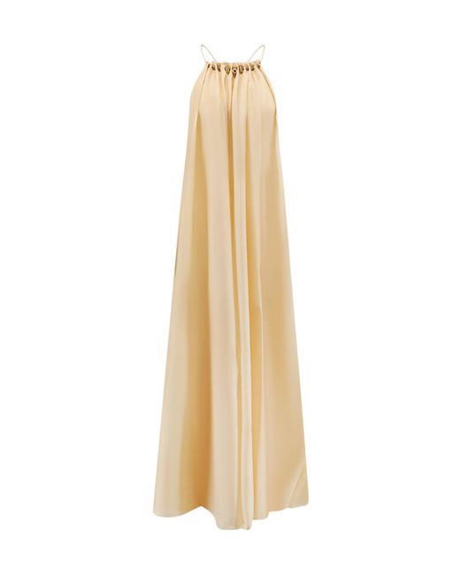 Zimmermann Natural Pleated Skirt
