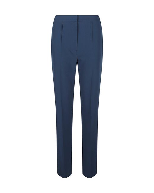 Patrizia Pepe Blue Slim Trousers