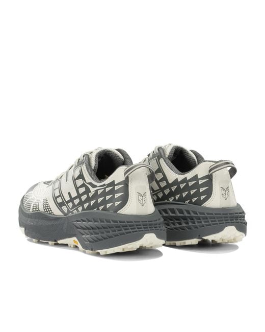 Hoka One One Gray Speedgoat 2 Lace-Up Sneakers for men
