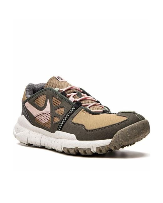 Nike Brown Free Remastered Low-Top Sneakers for men
