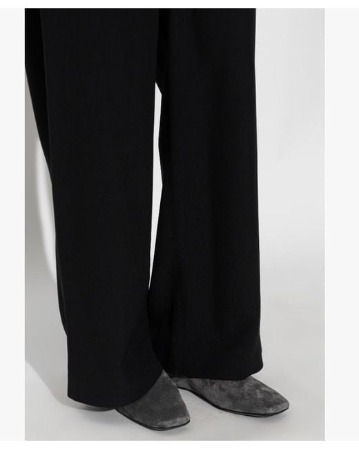 Max Mara Black Open-Heeled Sandals
