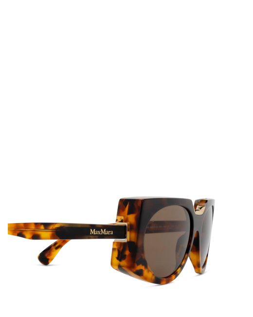 Max Mara Multicolor Oval Frame Sunglasses