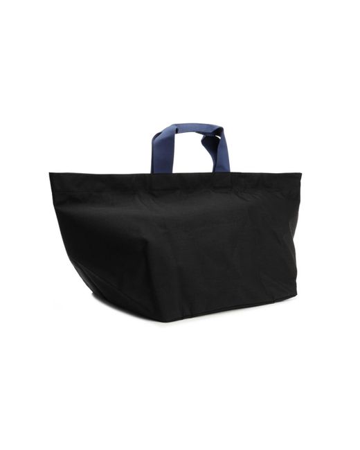Herve Chapelier Black Double-Handle Travel Bag
