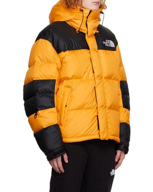 The North Face Orange Hmlyn Baltoro Logo-Print Jacket for men