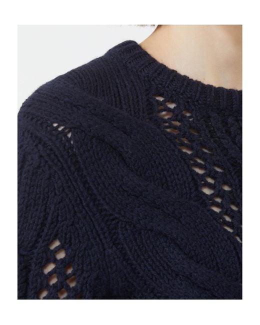 Sportmax Black Crewneck Long-Sleeved Jumper