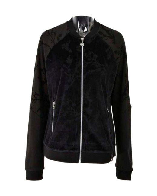 EA7 Blue Logo Casual Jacket