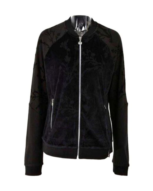EA7 Blue Logo Casual Jacket