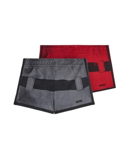 Adidas Originals Gray X Avavav Trefoil Shorts