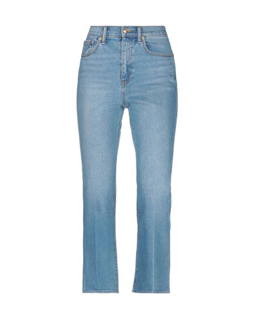 Tory Burch Blue Medium Jeans