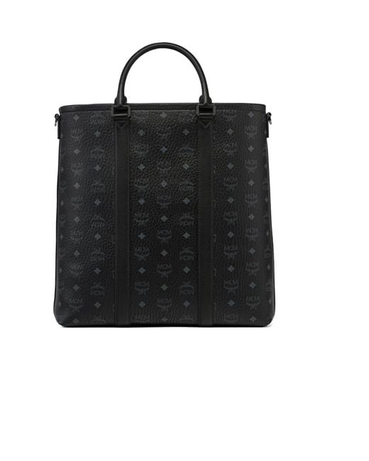 MCM Black Aren N/S Tote for men