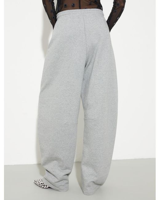 MAX&Co. Gray Drawstring Jogging Pants