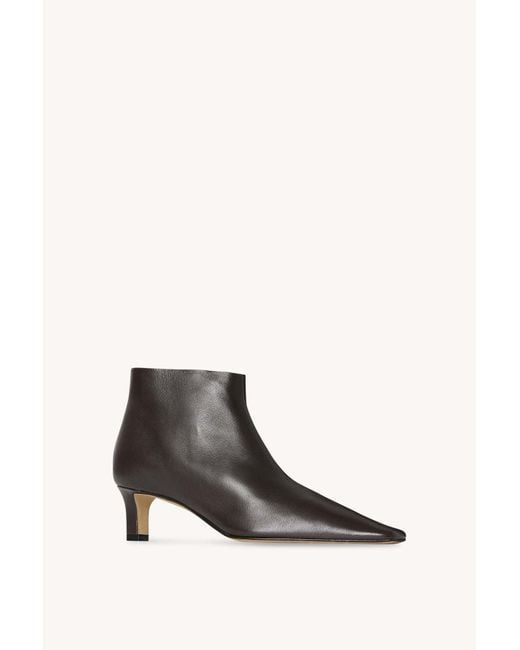 The Row Brown Carla 45 Leather Boots