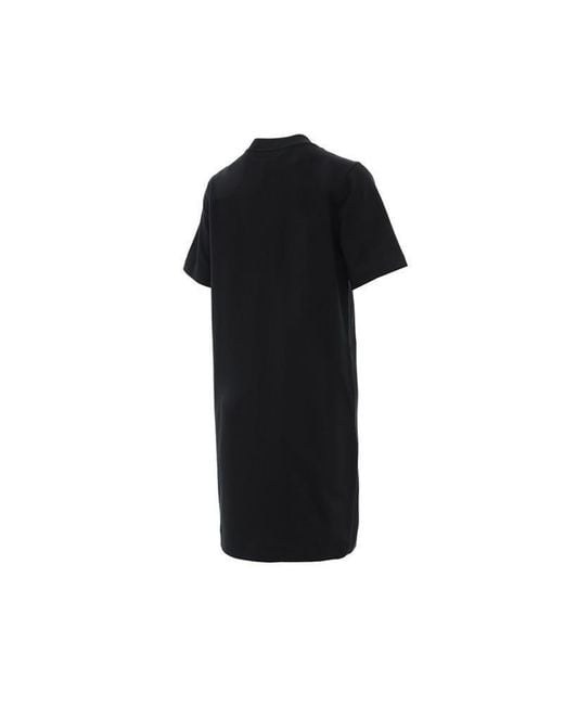 Moschino Black Logo Dress