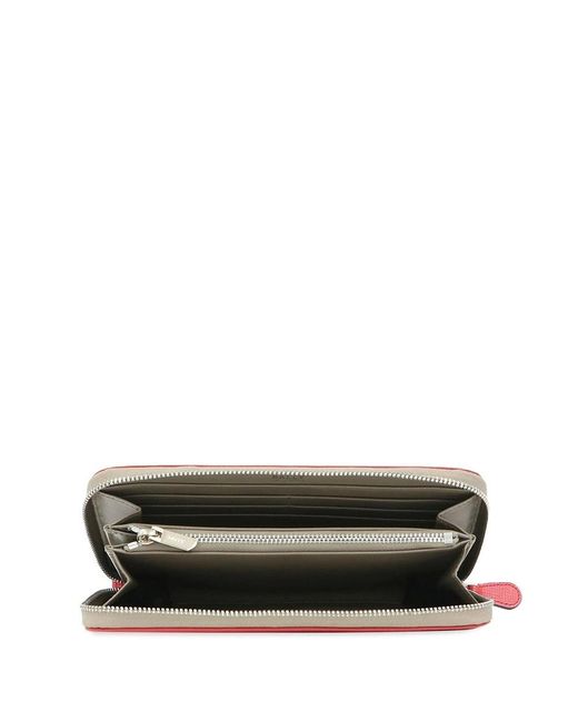 Bally Red Logo Wallet