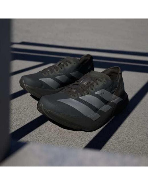 Adidas Black Originals Adizero Adios Pro 4 Lace-Up Sneakers for men