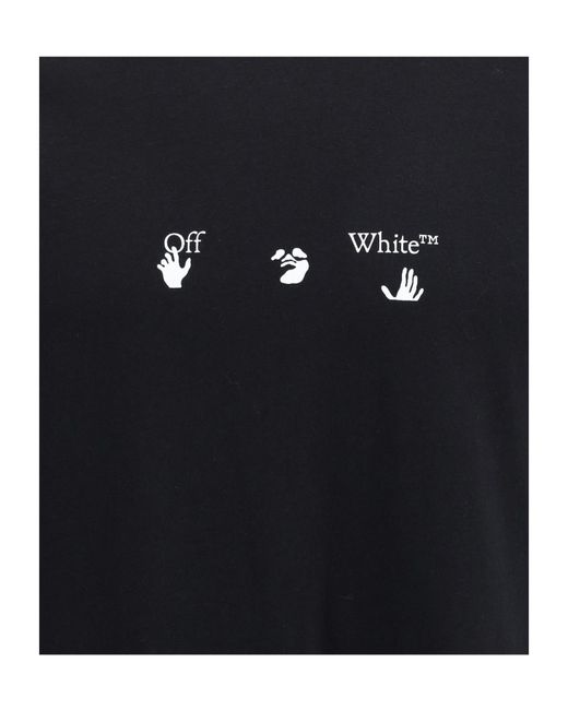Off-White c/o Virgil Abloh Black Neighbourhood Skate T-Shirt for men