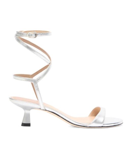 Stuart Weitzman Metallic Nudist Wrap 50
