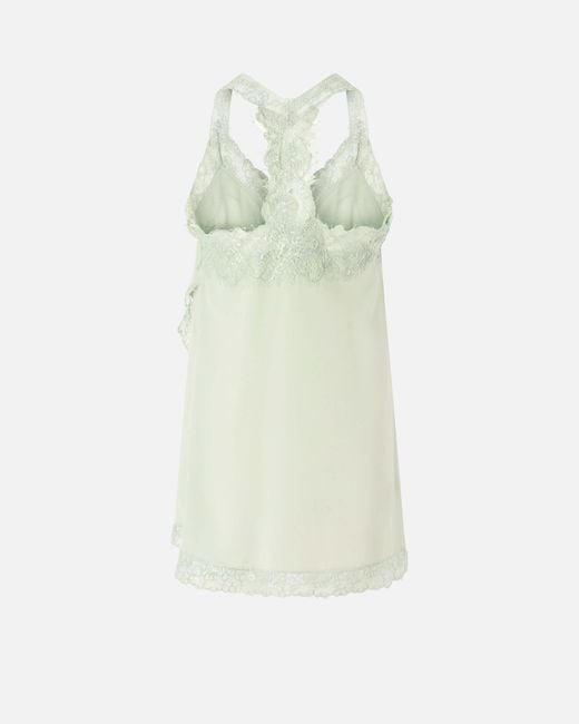 Pinko Green Lace Top