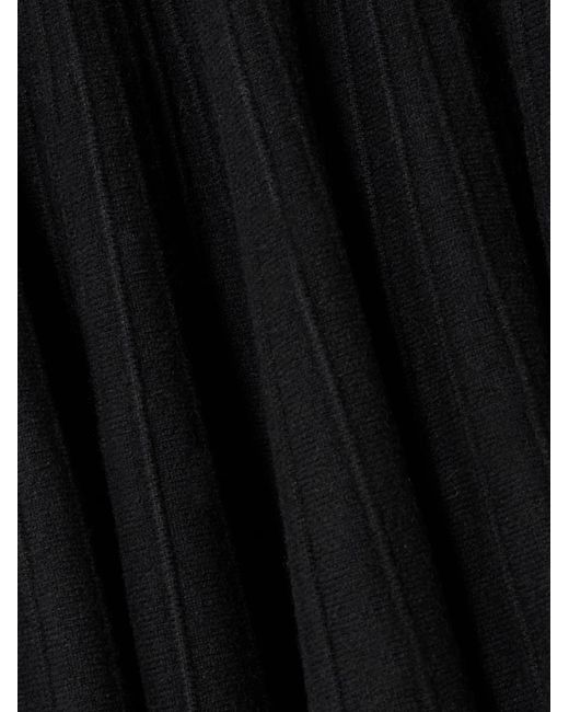 arch4 Black Ribbed Dress