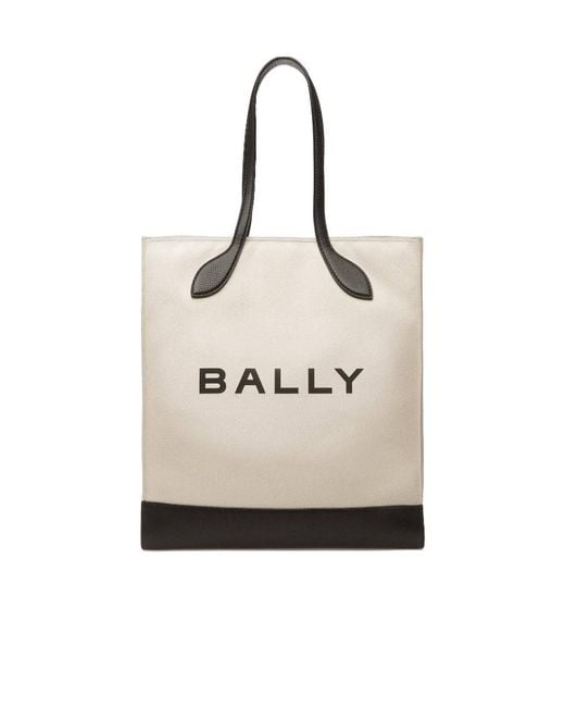 Bally Natural Logo Shoulder Bag