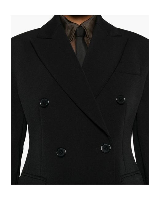 Frankie Shop Black Doyer Cinched Blazer