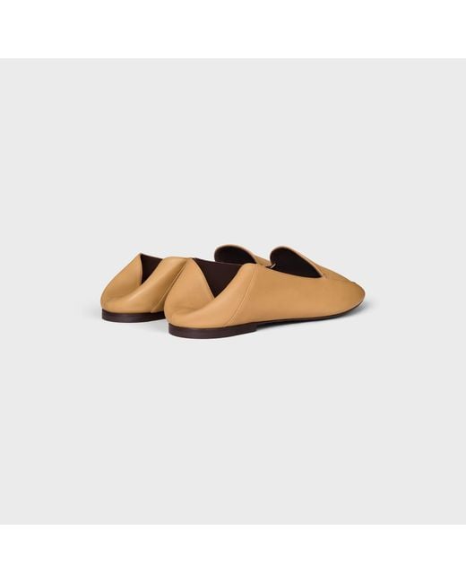 Céline Brown Aura Loafer