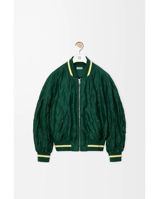 Loewe Green Bomber Jacket