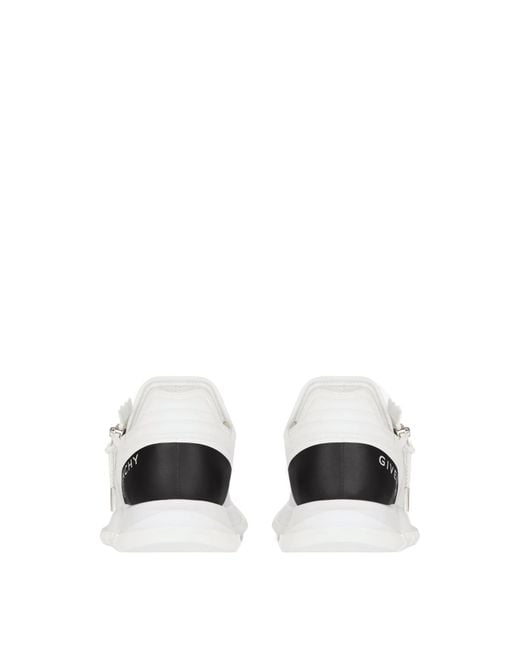 Givenchy White Spectre Drawstring Sneakers for men