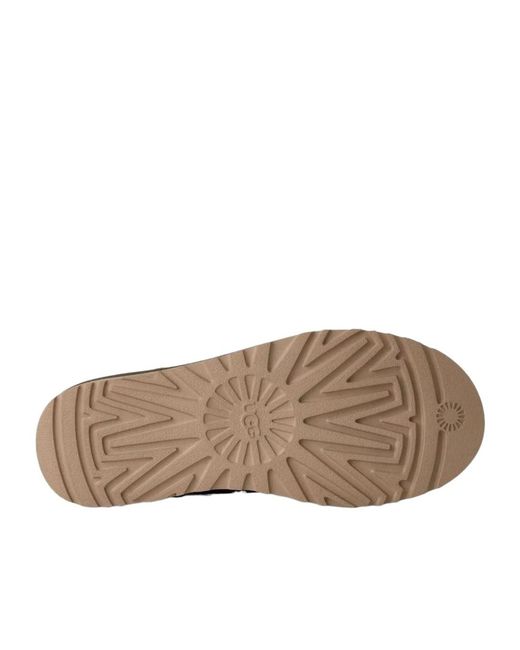 Ugg Brown Round-Toe Snow Boots