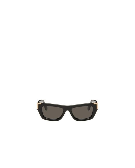 Palm Angels White Malibu Sunglasses for men