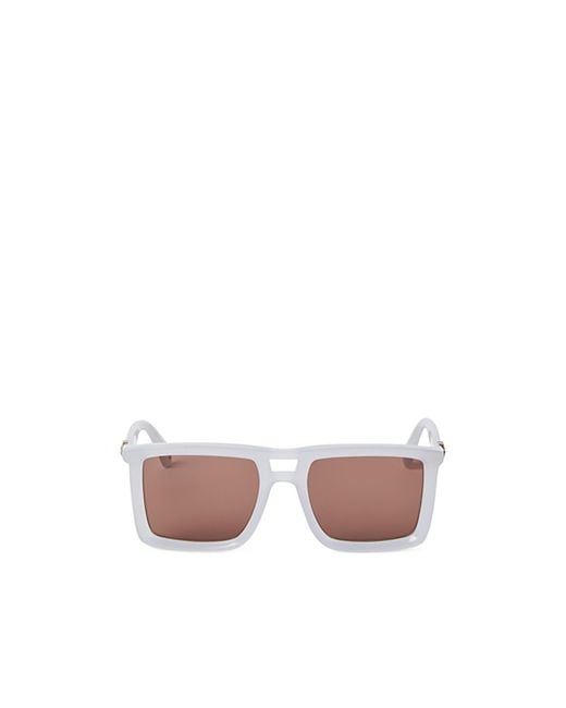 Off-White c/o Virgil Abloh Pink Full Frame Sunglasses for men