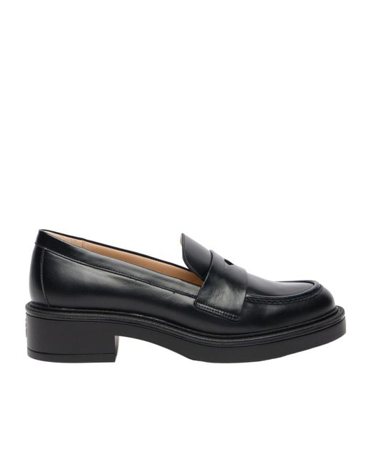 Stuart Weitzman Black Celia Lite Loafer