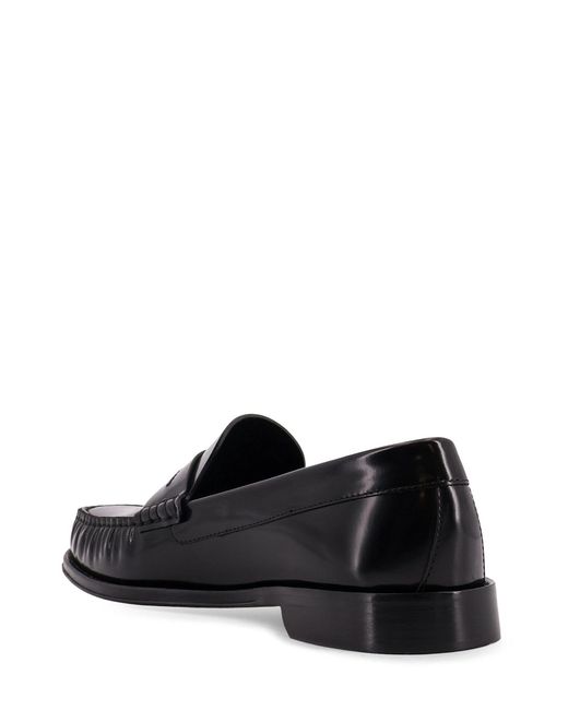 Tom Ford Black Round-Toe Loafers for men