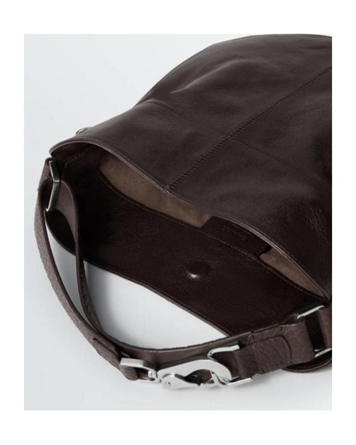 Lemaire Black Quiver Clip Shoulder Bag