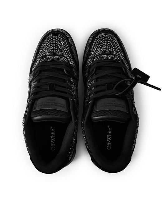 Off-White c/o Virgil Abloh Black Low-Top Trainers for men