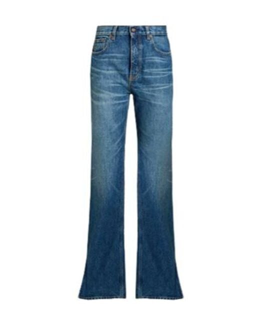 Chloé Blue Straight-Leg Jeans