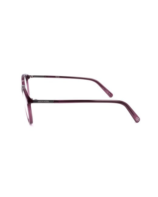 Dior White Full-Rimmed Plano Lenses