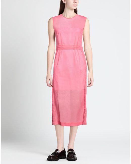 Sportmax Pink Midi Dress