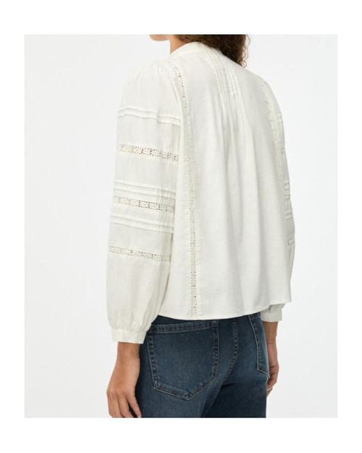 iBlues White Loose-Fit Shirt