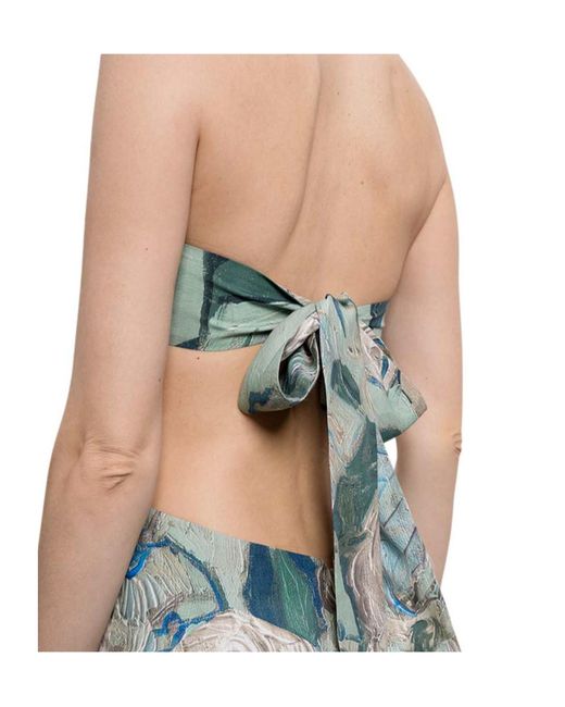 Givenchy Blue Backless Dress
