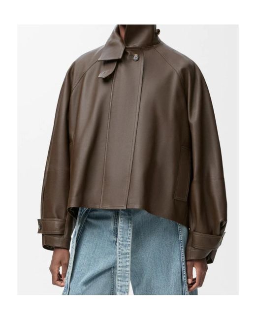 Loewe Brown Short Parka