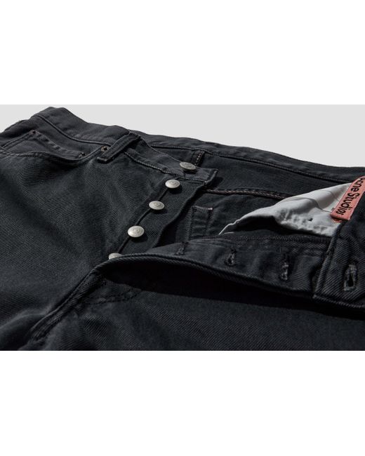 Acne Blue Logo Jeans for men