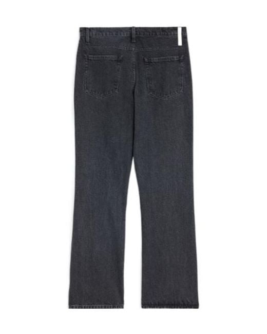 Jil Sander Blue Flared Lightweight Denim Trousers for men