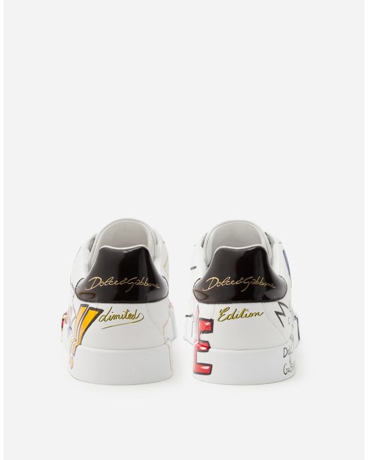 Dolce & Gabbana Blue New Dglimited Portofino Sneakers for men