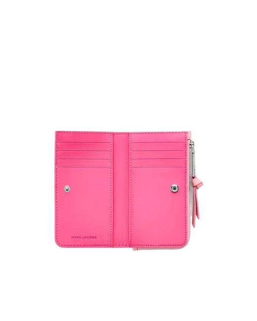 Marc Jacobs Pink The Wallet Zip-Around Wallet